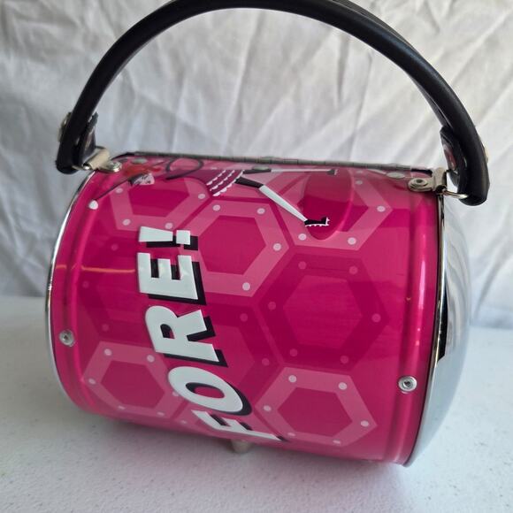 Little Earth Golf Purse SUPER RARE, pink, like new - Picture 2 of 8